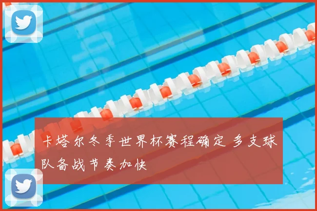 卡塔尔冬季世界杯赛程确定 多支球队备战节奏加快